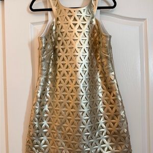 Lilly Pulitzer Gold Dress